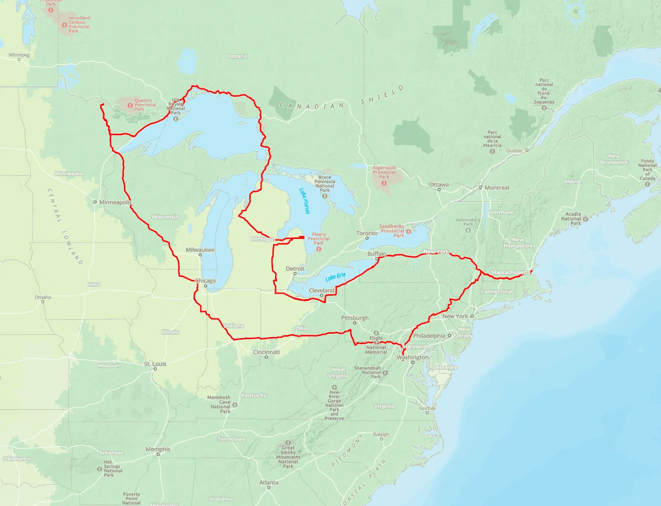 Rivian R1T R1S Great Lakes Adventure! Towing for over 5000 miles 1723129832628-