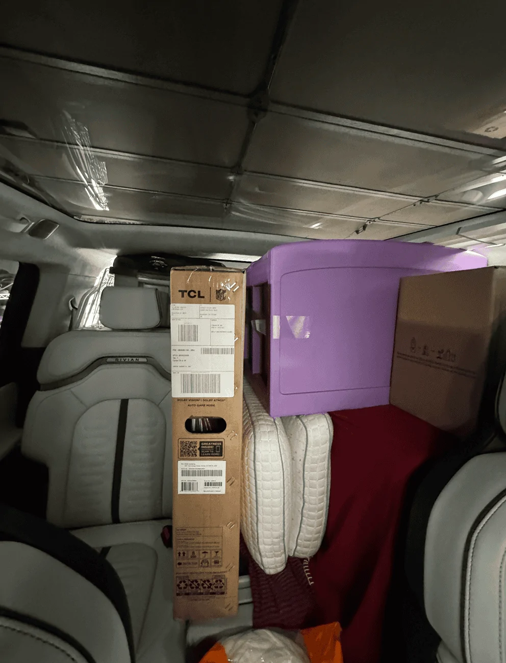 Rivian R1T R1S R1S Cargo Floor Risers (For Flat Floor) -- my 3D print solution 1723156620650-n2