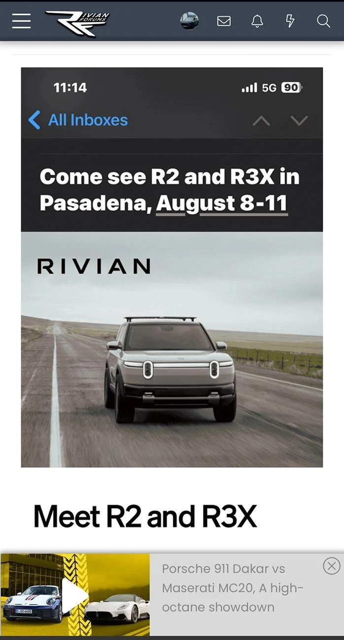 Rivian R1T R1S Rivian R2 communication desert? IMG_5113