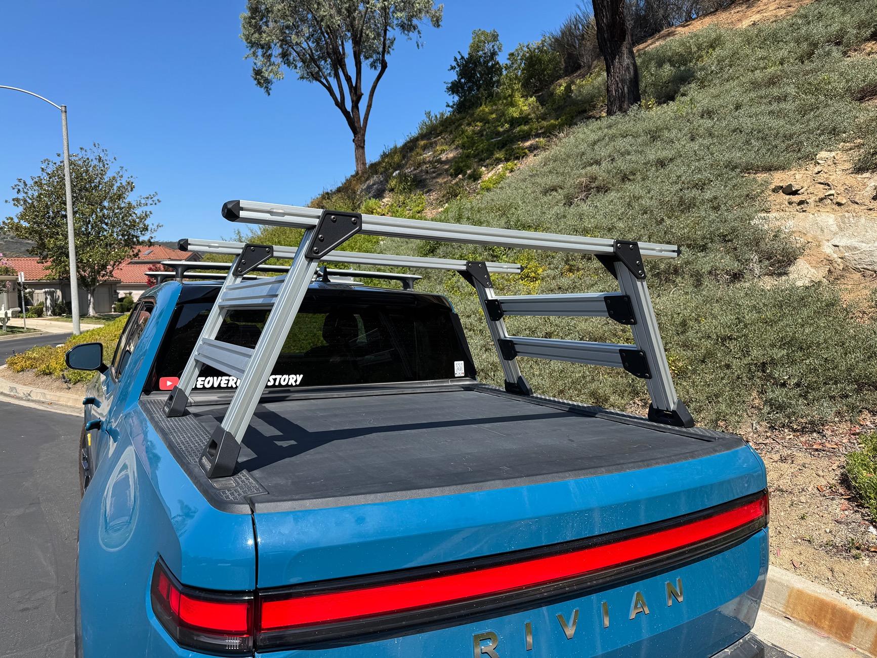 Rivian R1T R1S R1T Bed Rack - Range Industries - $1500 IMG_5207