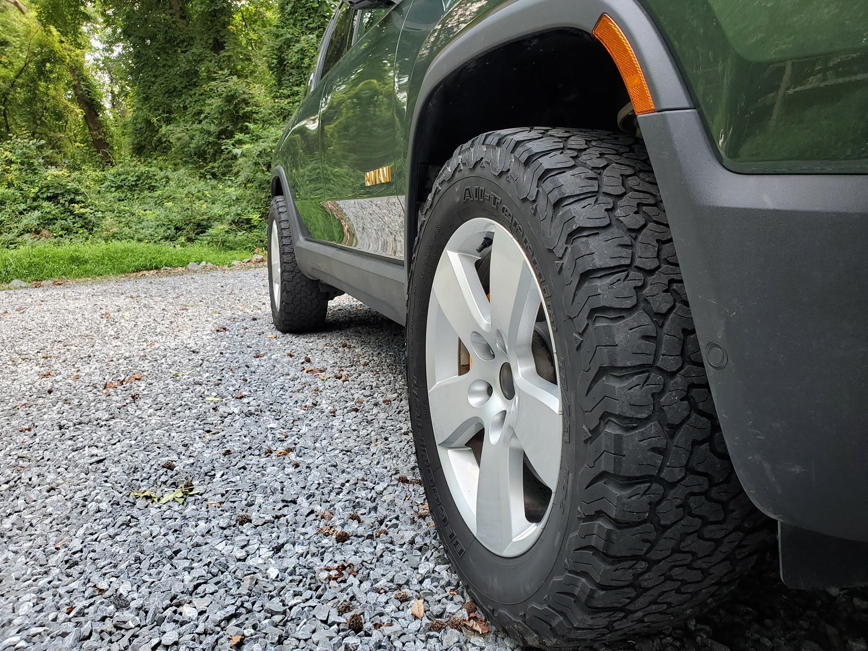 Rivian R1T R1S Affordable Winter Wheels Setup: Ram 2363 20240810_140303