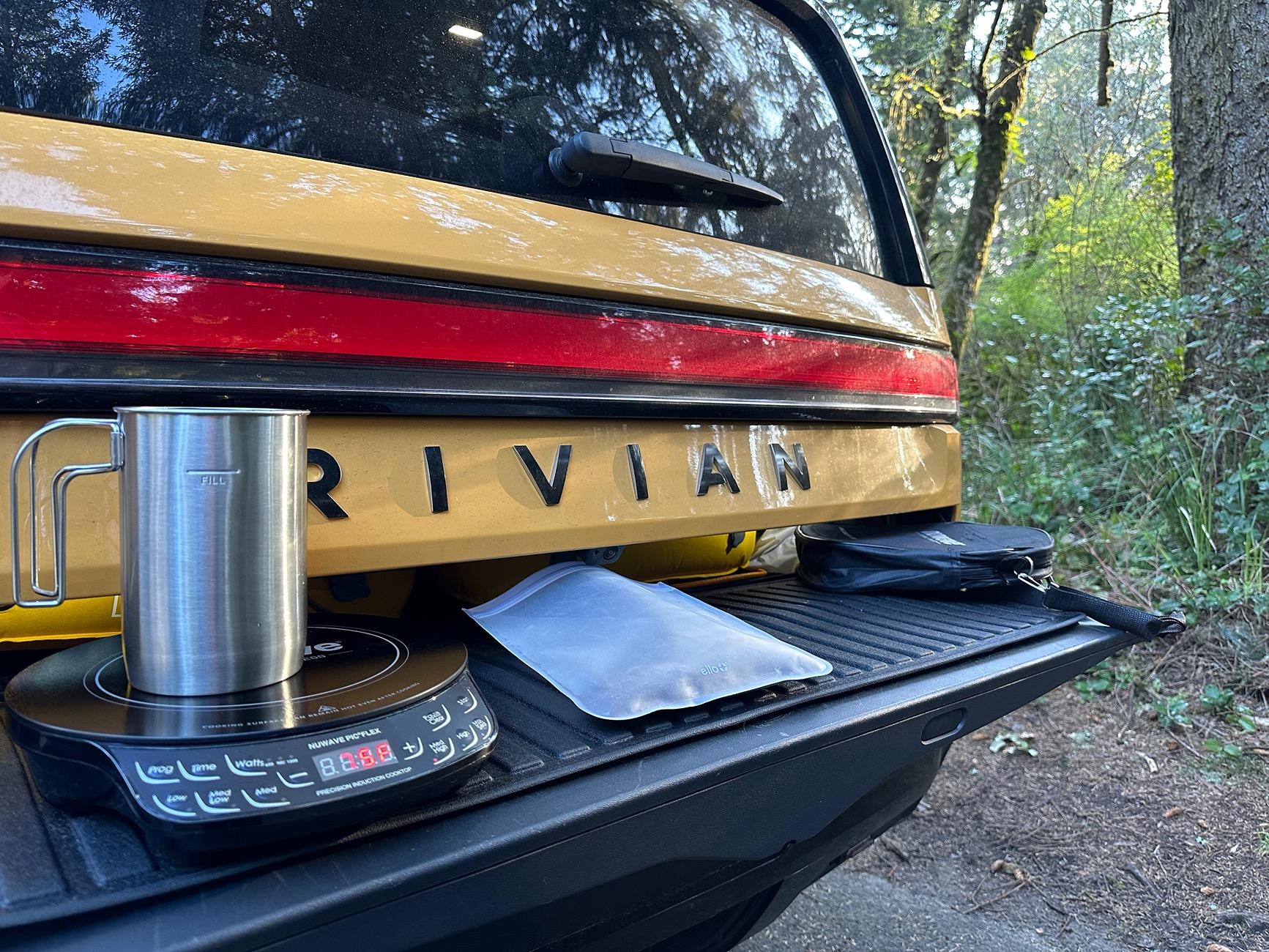 Rivian R1T R1S First Look: Rivian Travel Kitchen for R1T, R1S, R2, R3 & R3X ($1400) IMG_4188