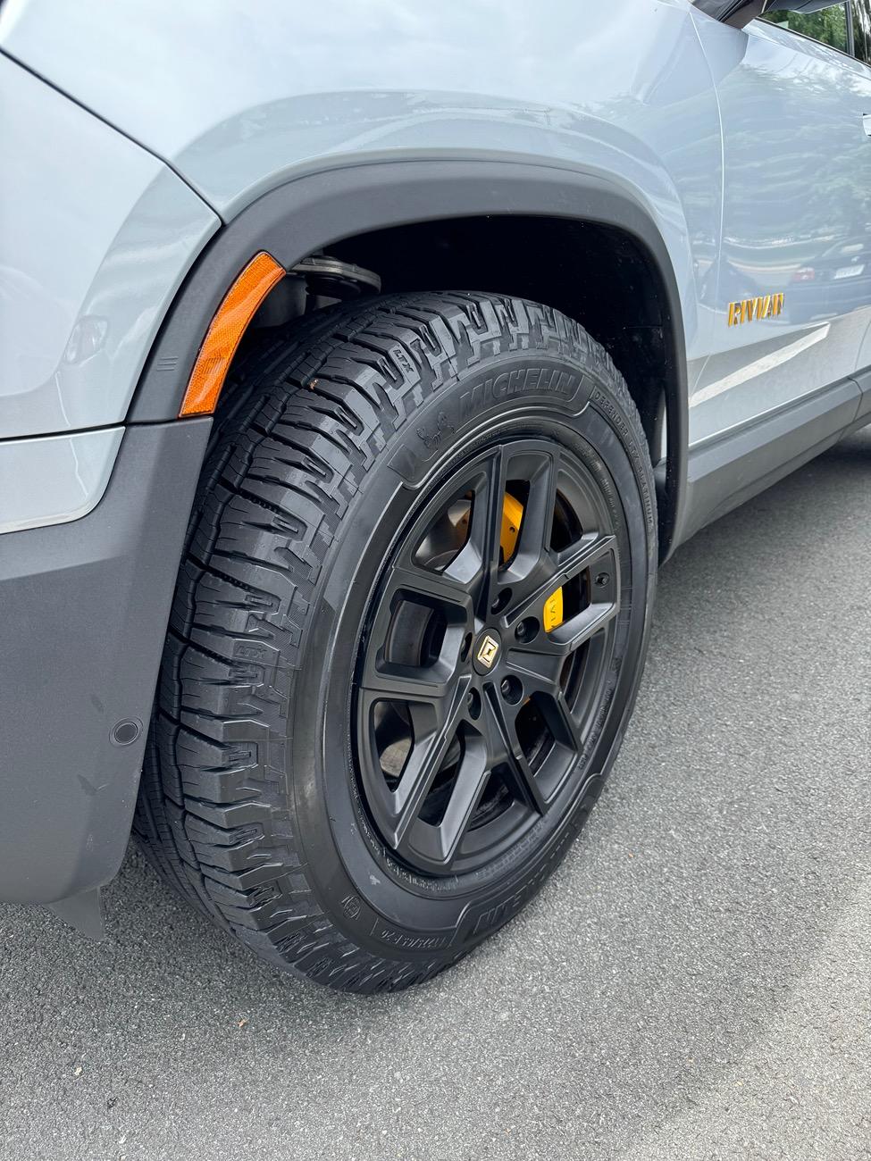 Rivian R1T R1S Michelin Defender LTX Platinum tires review update! IMG_3359