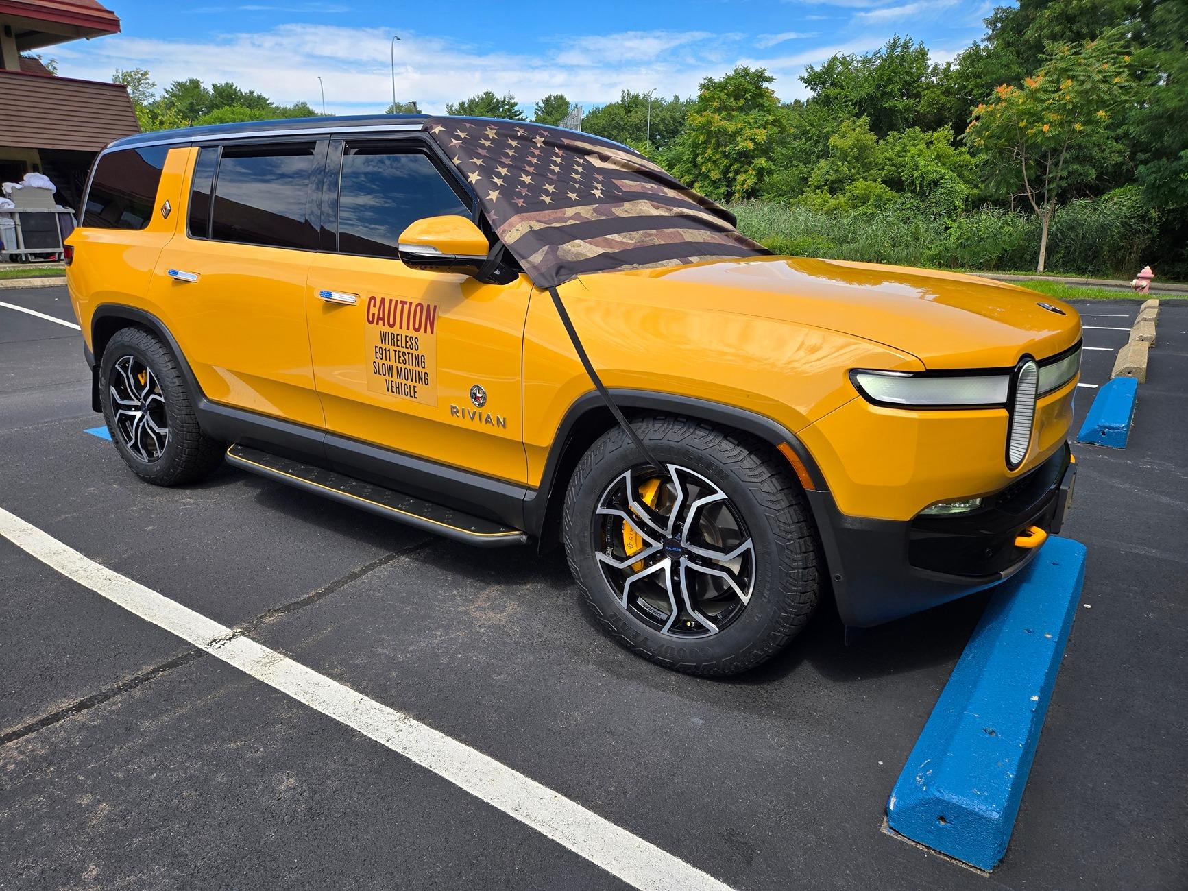 Rivian R1T R1S Need tires, decision paralysis. 20240811_112440