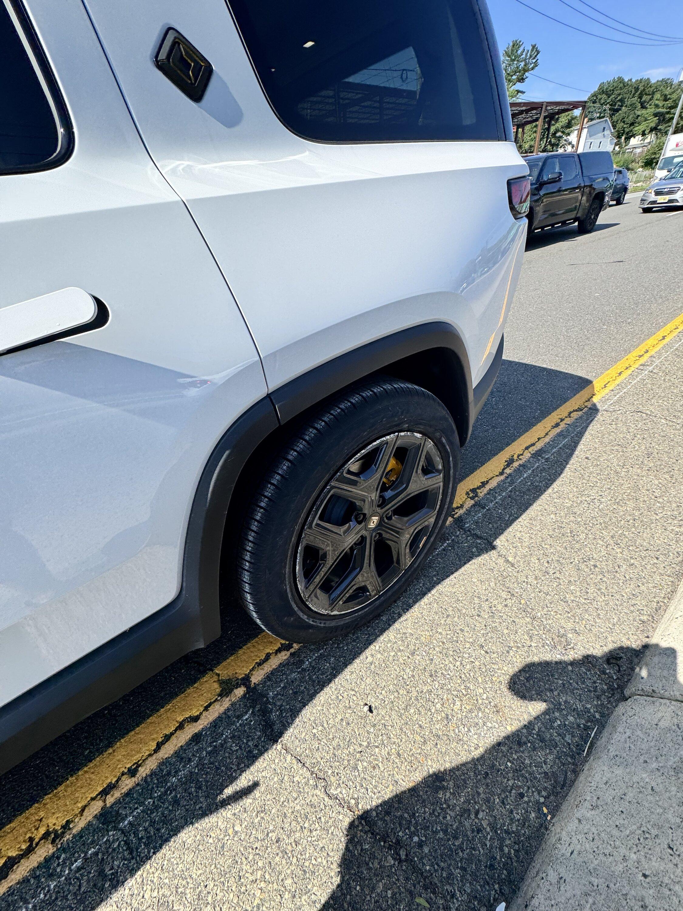 Rivian R1T R1S Saturday Errands turned into Hit & Run IMG_0350