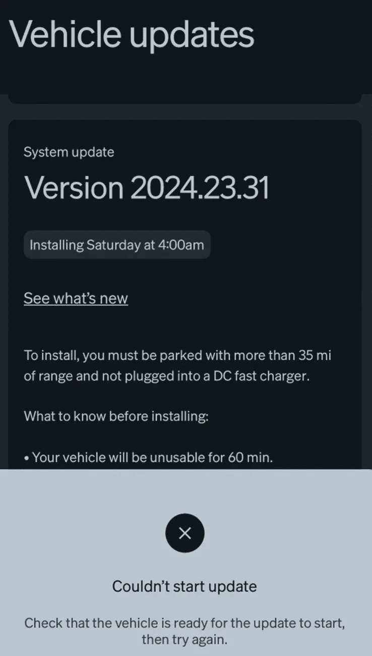 Rivian R1T R1S Rivian App Issue - "Couldn't turn on" Climate Controls from the app. Anyone else?? 1723426246064-jt