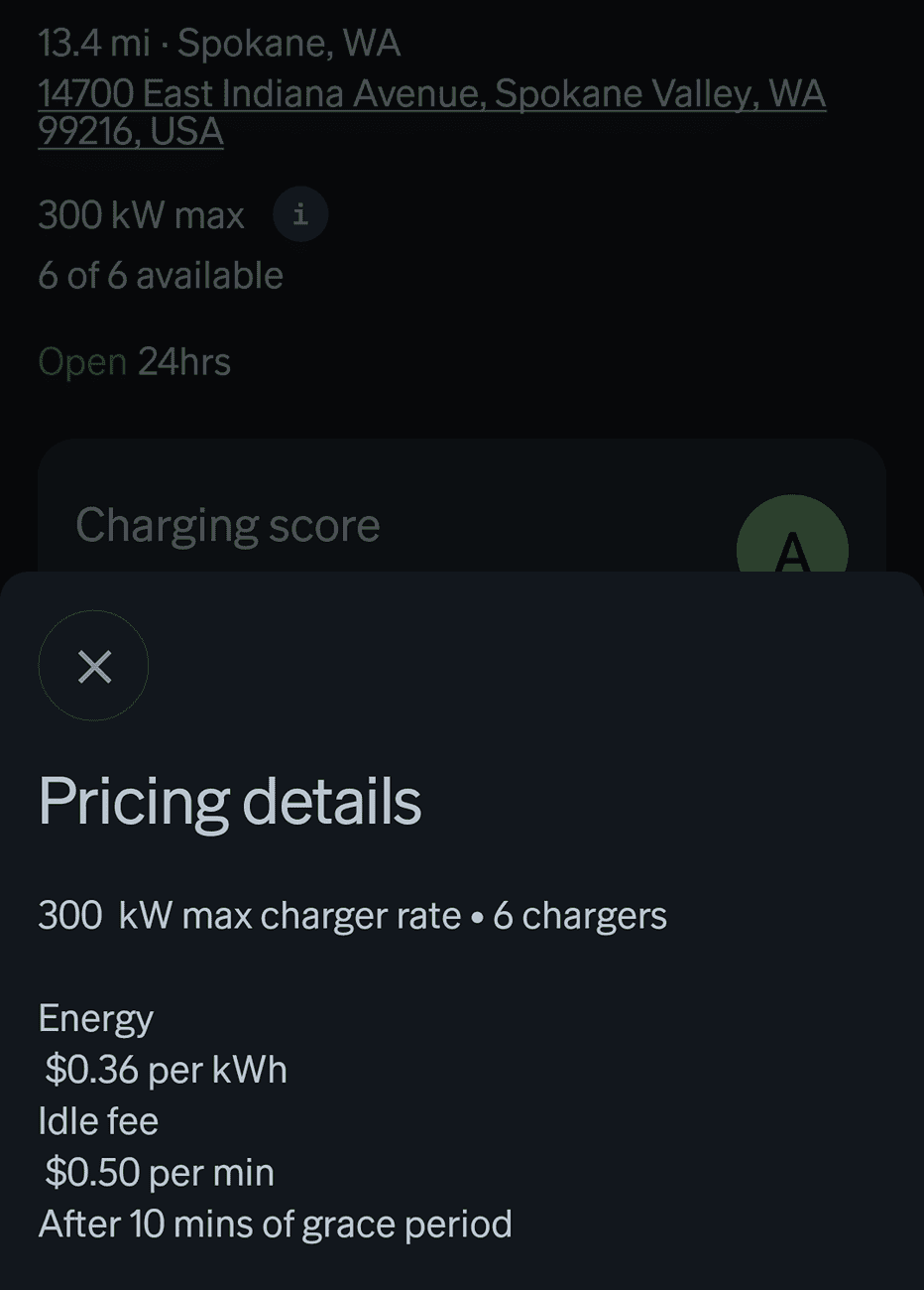 Rivian R1T R1S RAN Charging Costs? Tesla Superchargers, What Teslas Pay vs. What Rivians Pay 1000012126