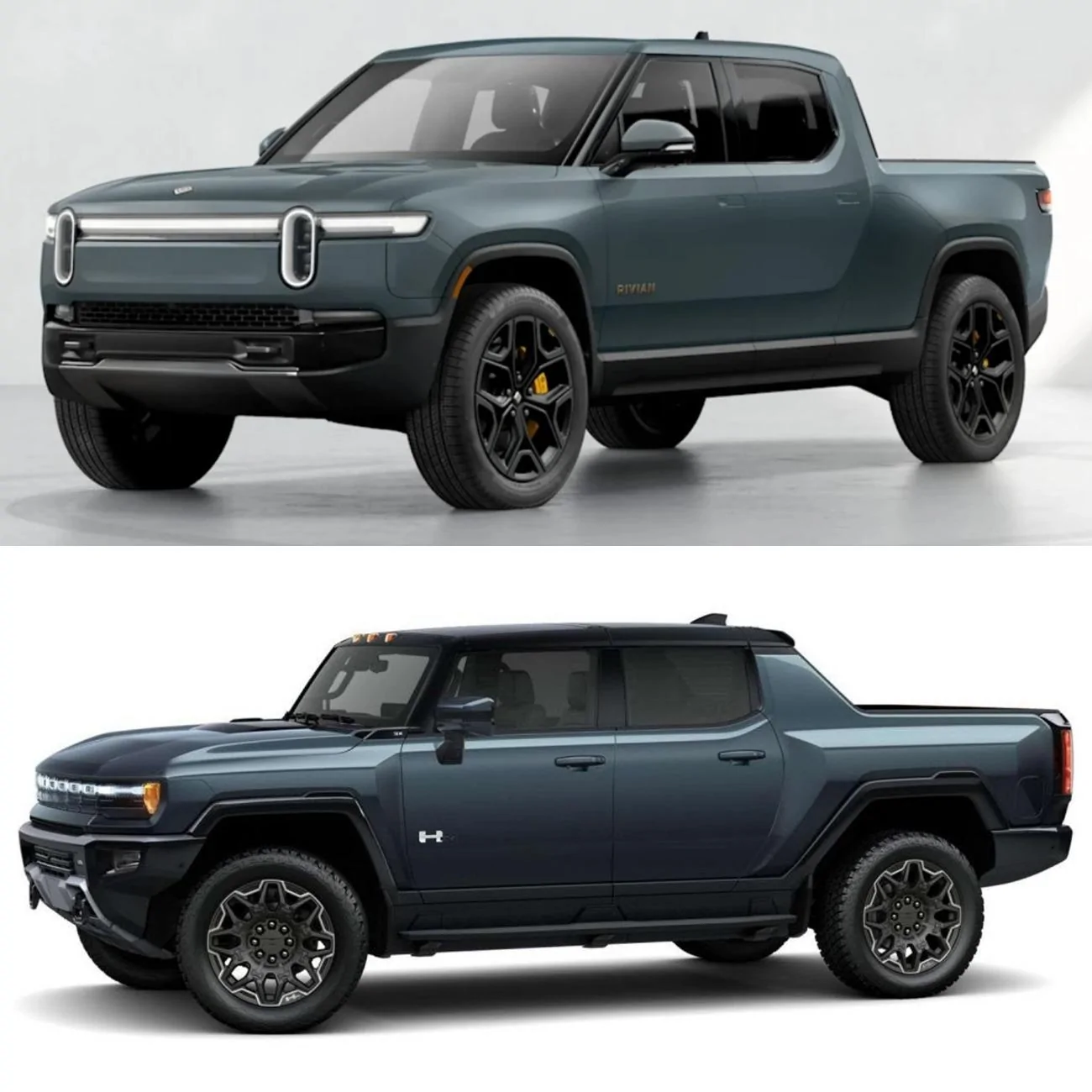 Rivian R1T R1S Did Hummer Pull a Rivian (Storm Blue)? IMG_20240806_092403