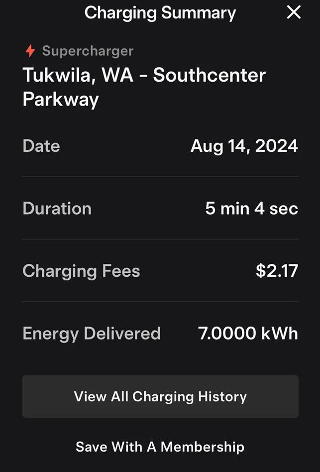 Rivian R1T R1S RAN Charging Costs? Tesla Superchargers, What Teslas Pay vs. What Rivians Pay IMG_8807
