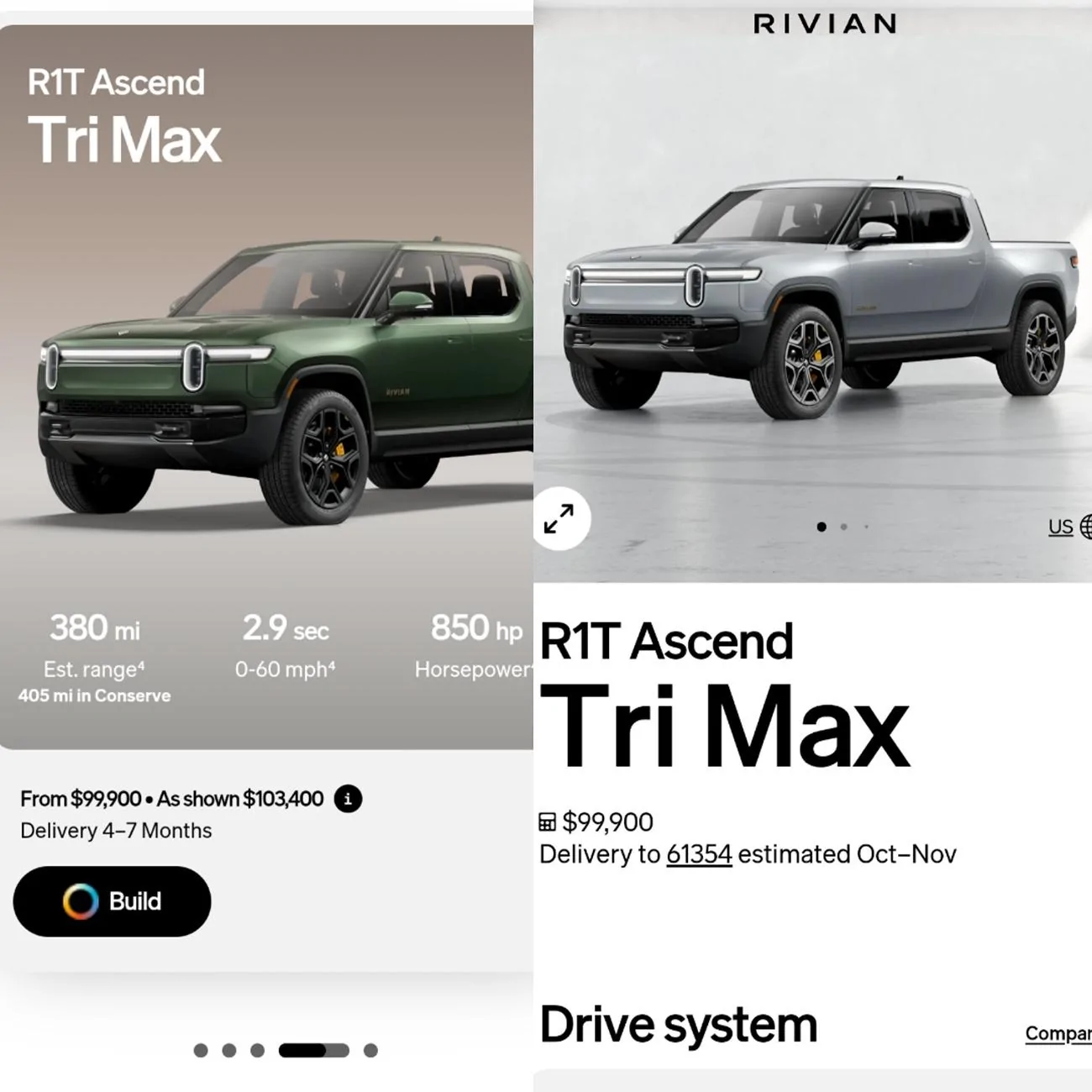 Rivian R1T R1S Did Gen 2 custom builds just get delayed? ? IMG_20240814_113456
