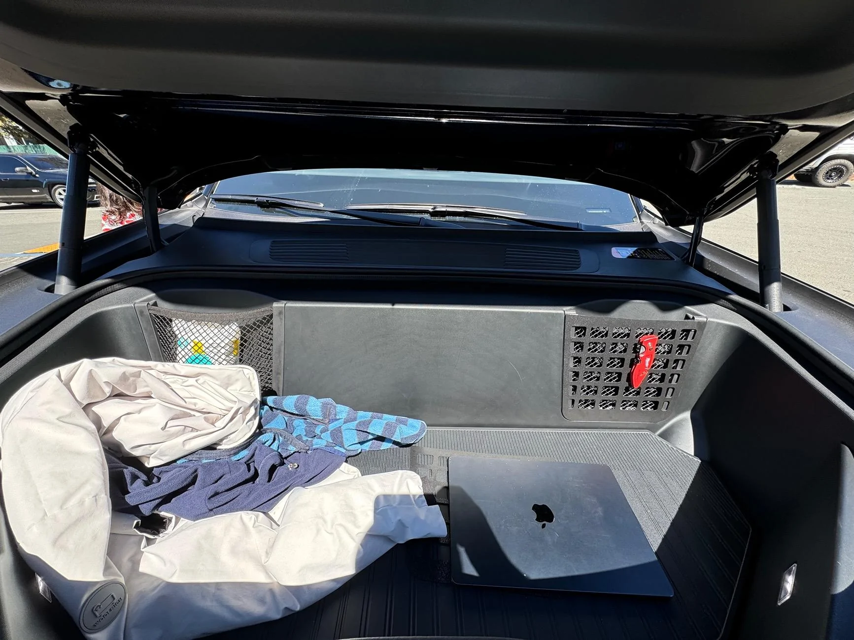 Rivian R1T R1S Gen2 Frunk mini MOLLE panel - yay or nay? IMG_1689