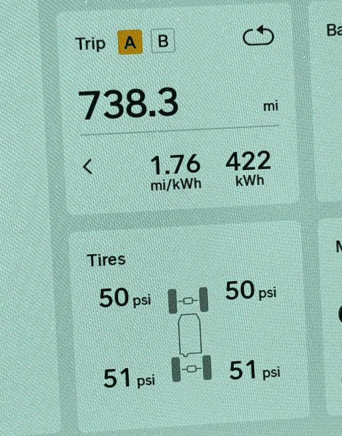 Rivian R1T R1S Round Trip to Mammoth from South OC w/ Hitch Mounted Bike Rack Screenshot 2024-08-15 at 11.41.55