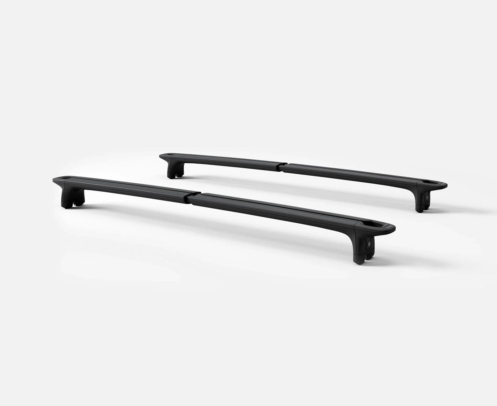Rivian R1T R1S New Black Crossbars from Rivian Cargo-Crossbars-Dark-Primary-01