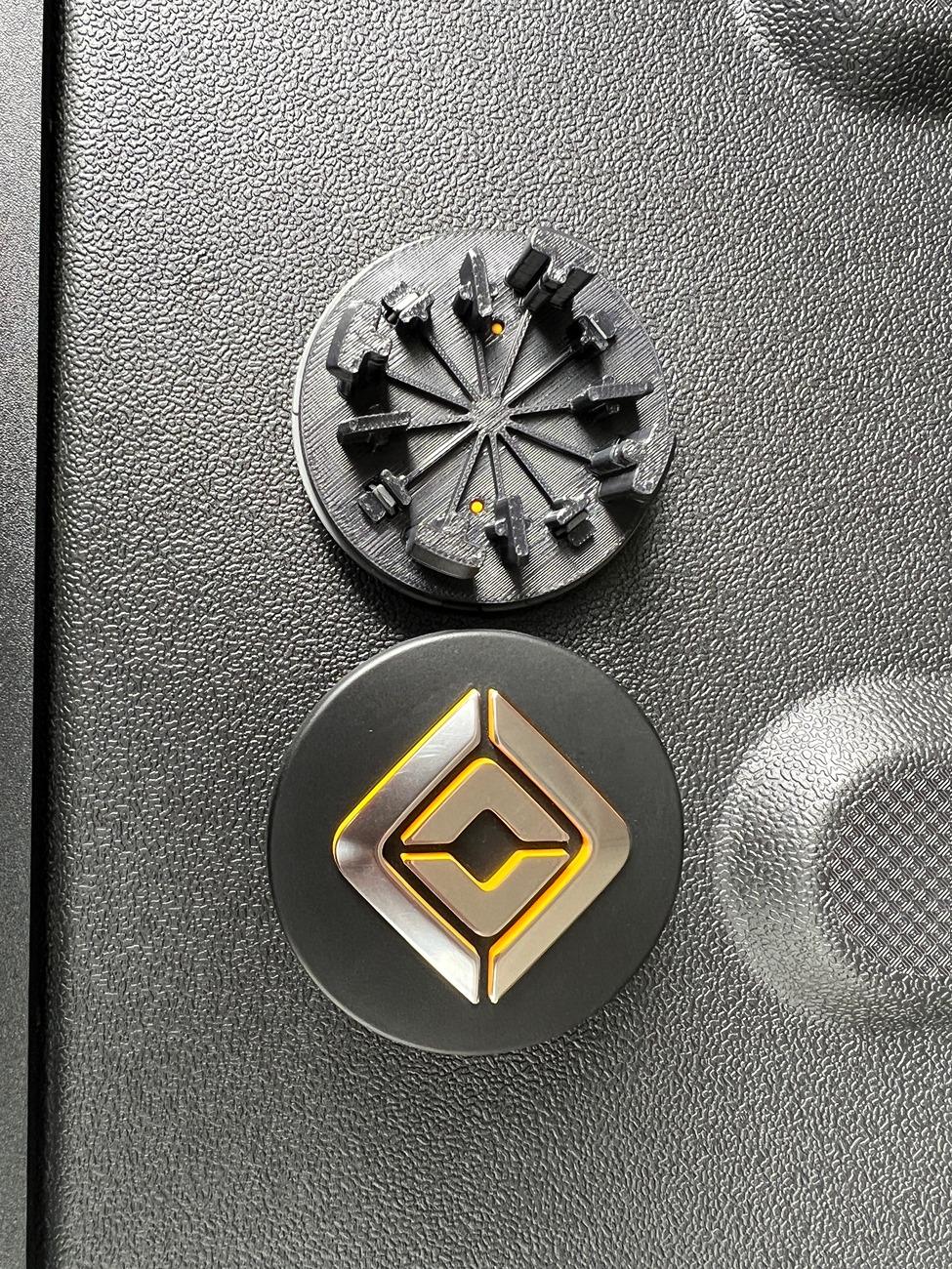 Rivian R1T R1S 3D Printed 21" Center Caps IMG_2255.JPG