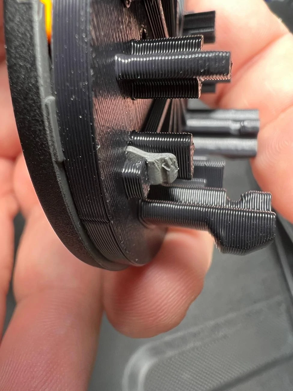 Rivian R1T R1S 3D Printed 21" Center Caps IMG_2252
