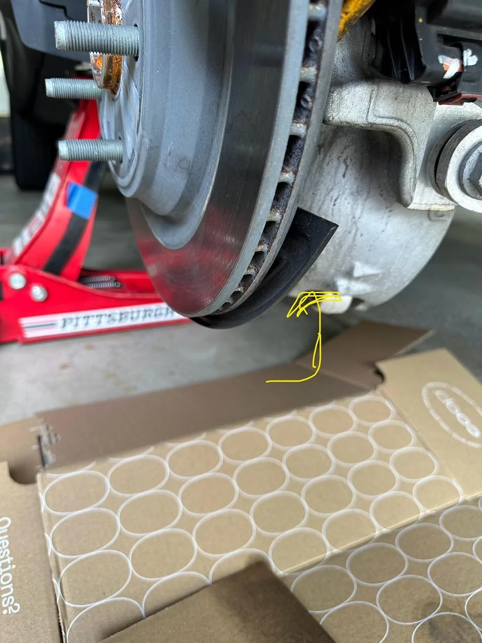 Rivian R1T R1S R1T Scraping sound (wheels/brakes?) (Fixed) IMG_5211