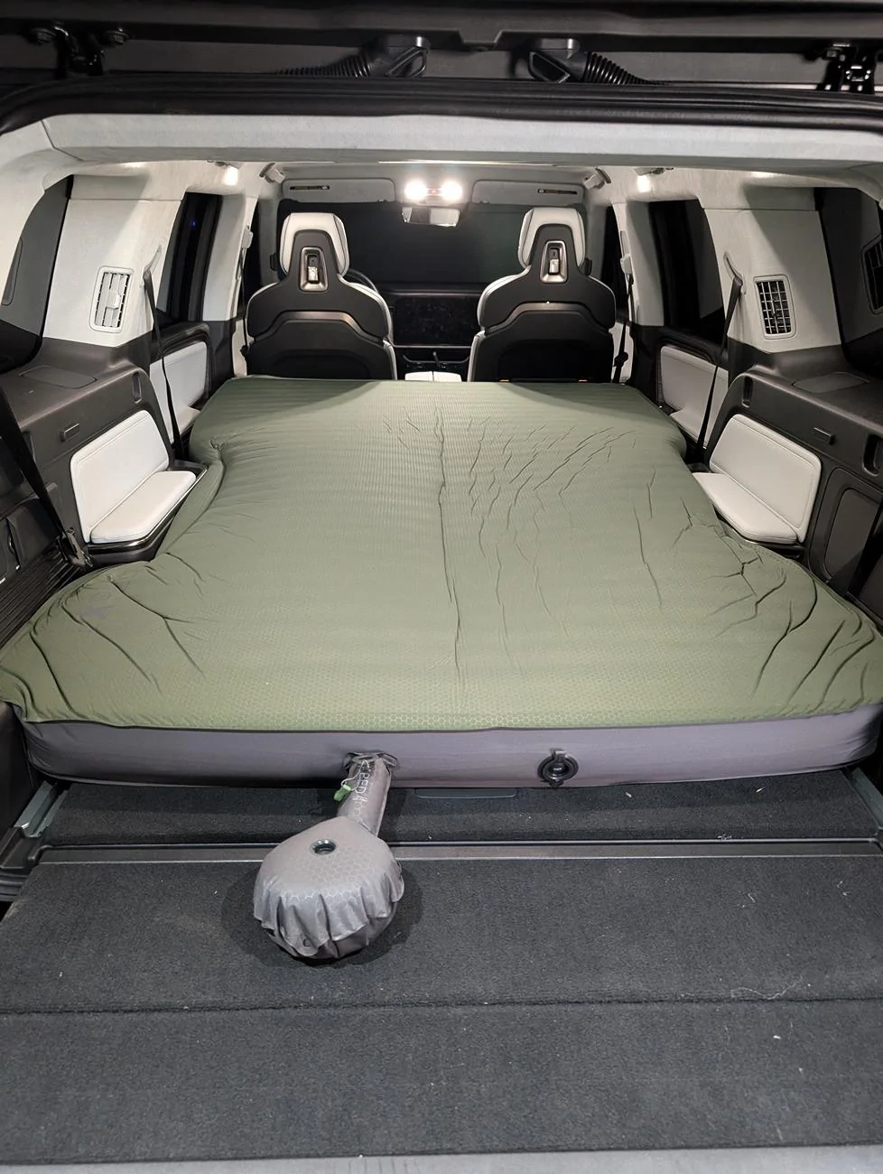Rivian R1T R1S R1S car camping air mattress recommendations? PXL_20240819_173223961