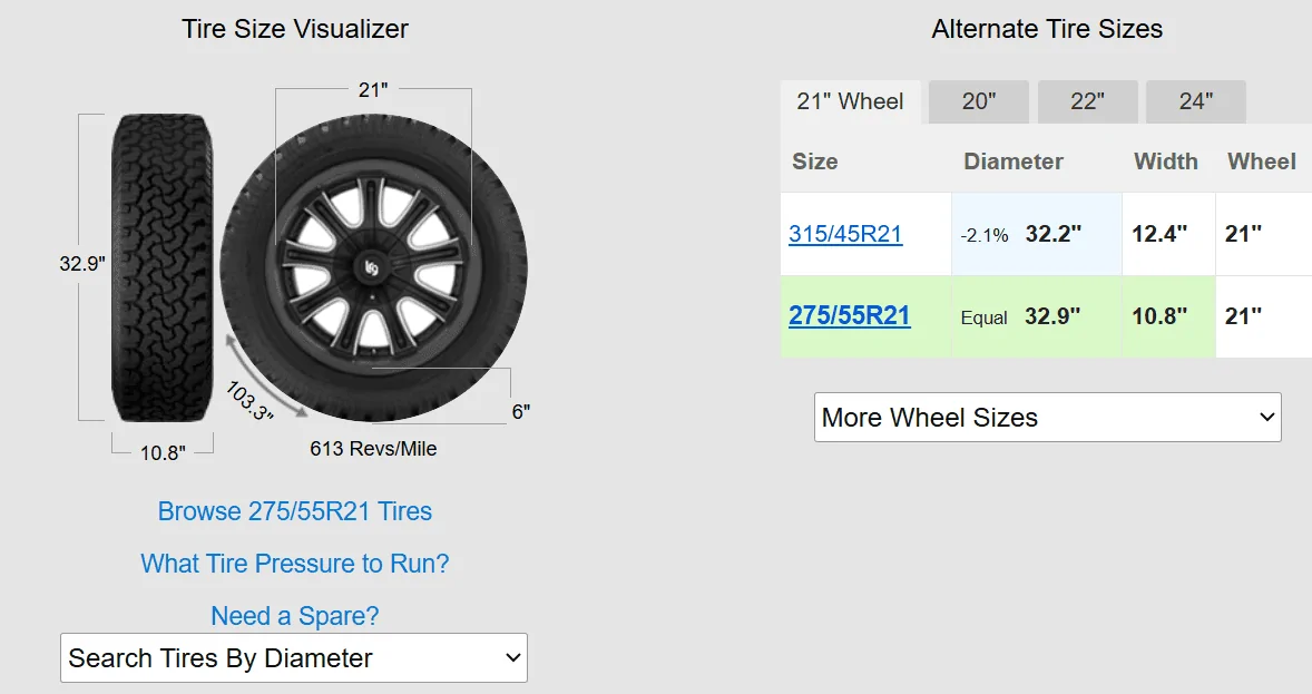 Rivian R1T R1S 21" tires options 1724175786968-41