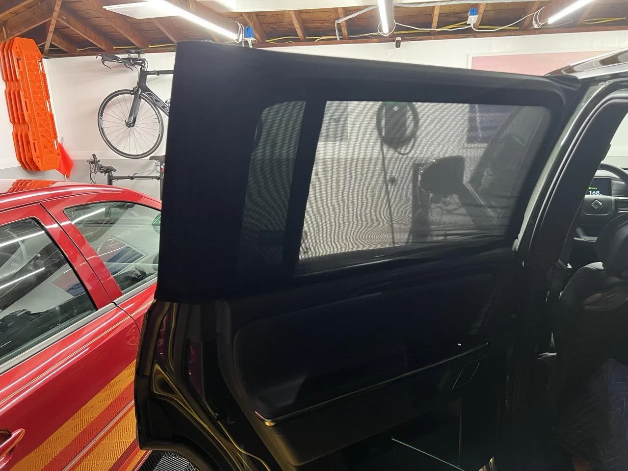Rivian R1T R1S Window screens for camping in R1S to keep bugs out? window open insid