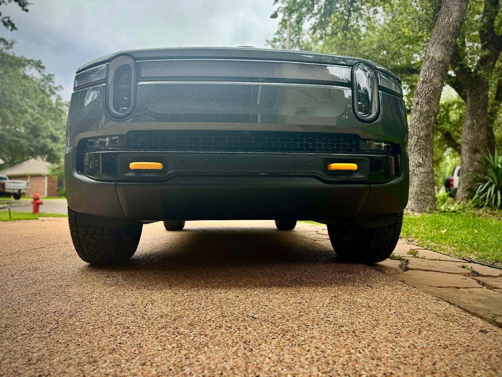 Rivian R1T R1S Anyone Black Out Front Skid Plate? IMG_5449