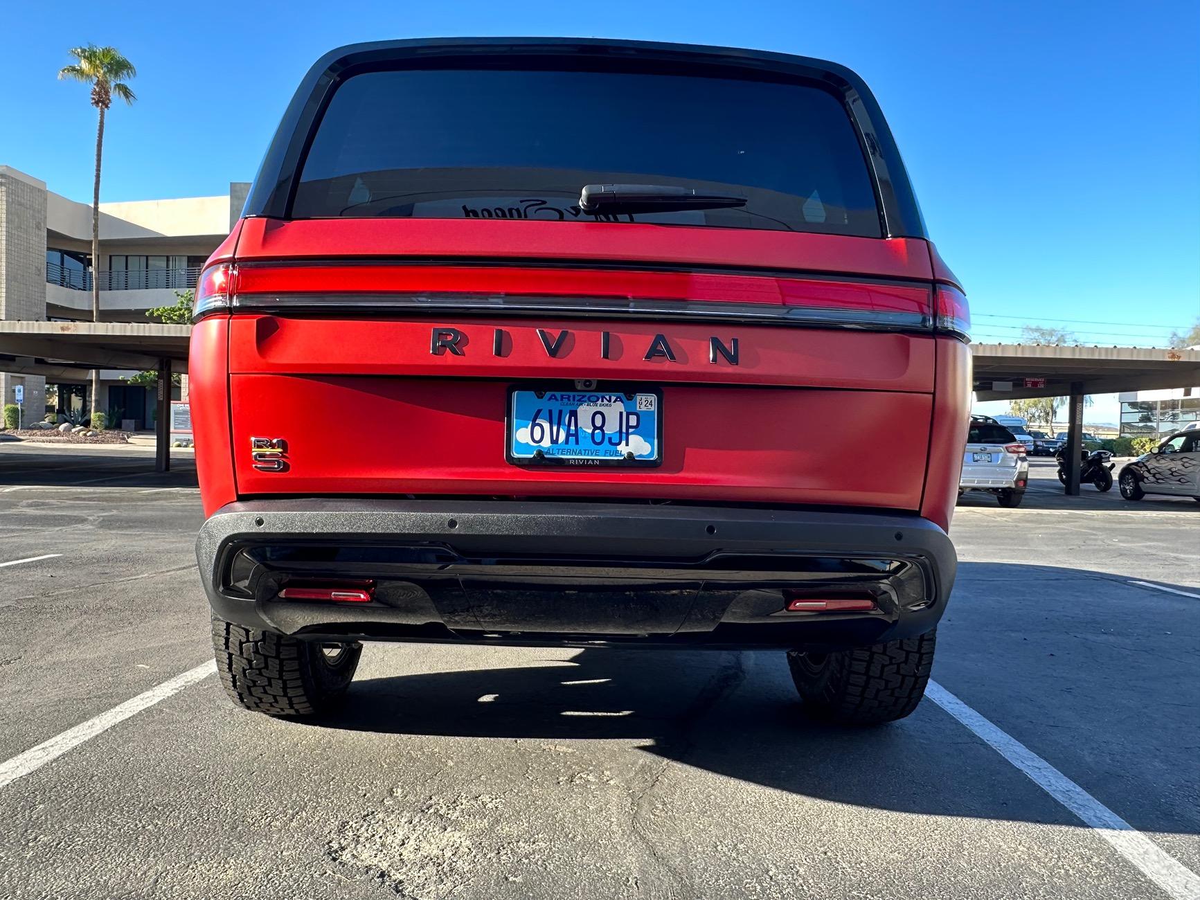 Rivian R1T R1S Anyone Black Out Front Skid Plate? IMG_3292