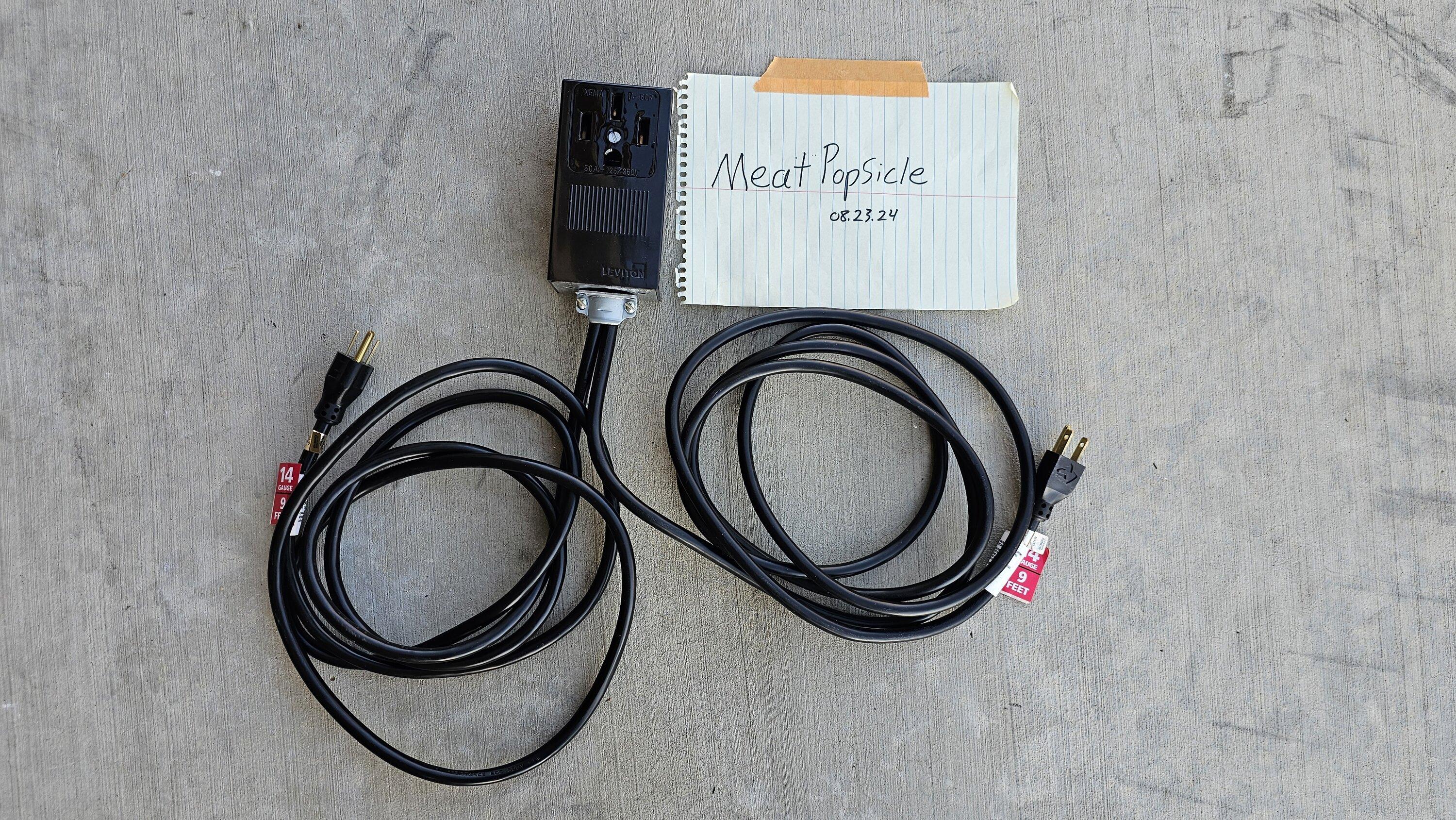 Rivian R1T R1S FS: Custom NEMA 14-50 220v adapter 1000006315