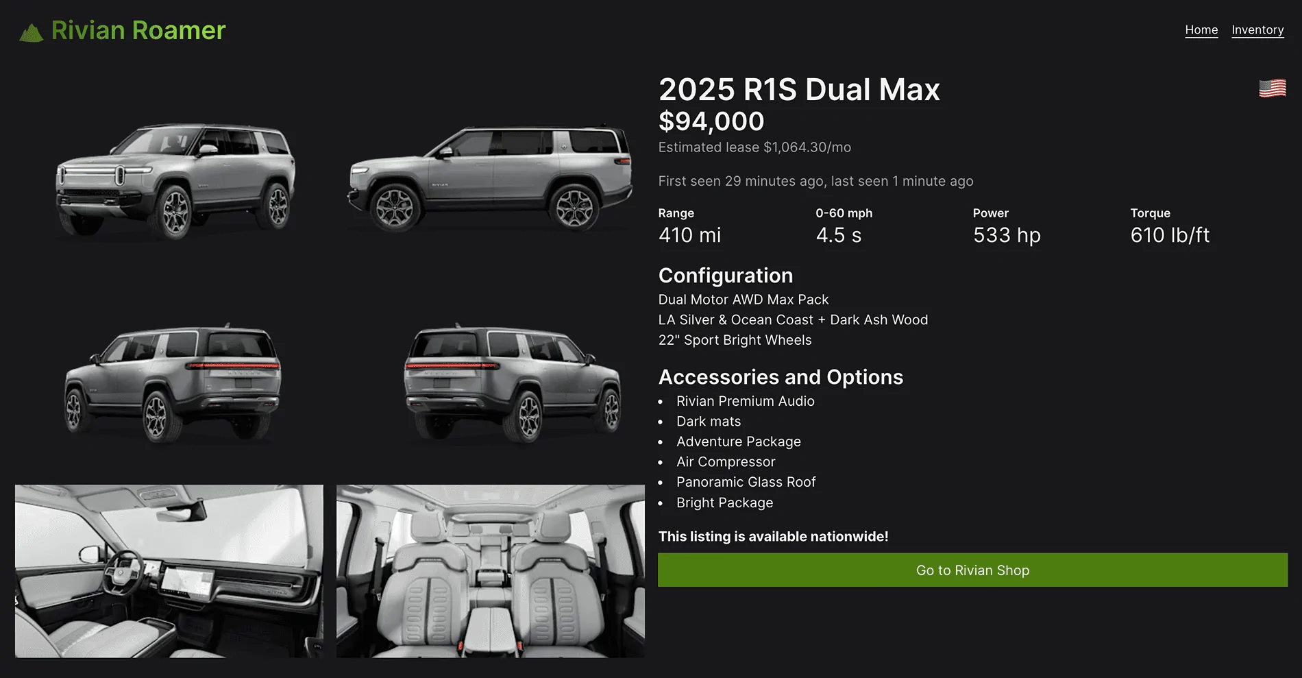 Rivian R1T R1S Did Gen 2 custom builds just get delayed? ? Screenshot 2024-08-23 at 8.38.06 PM