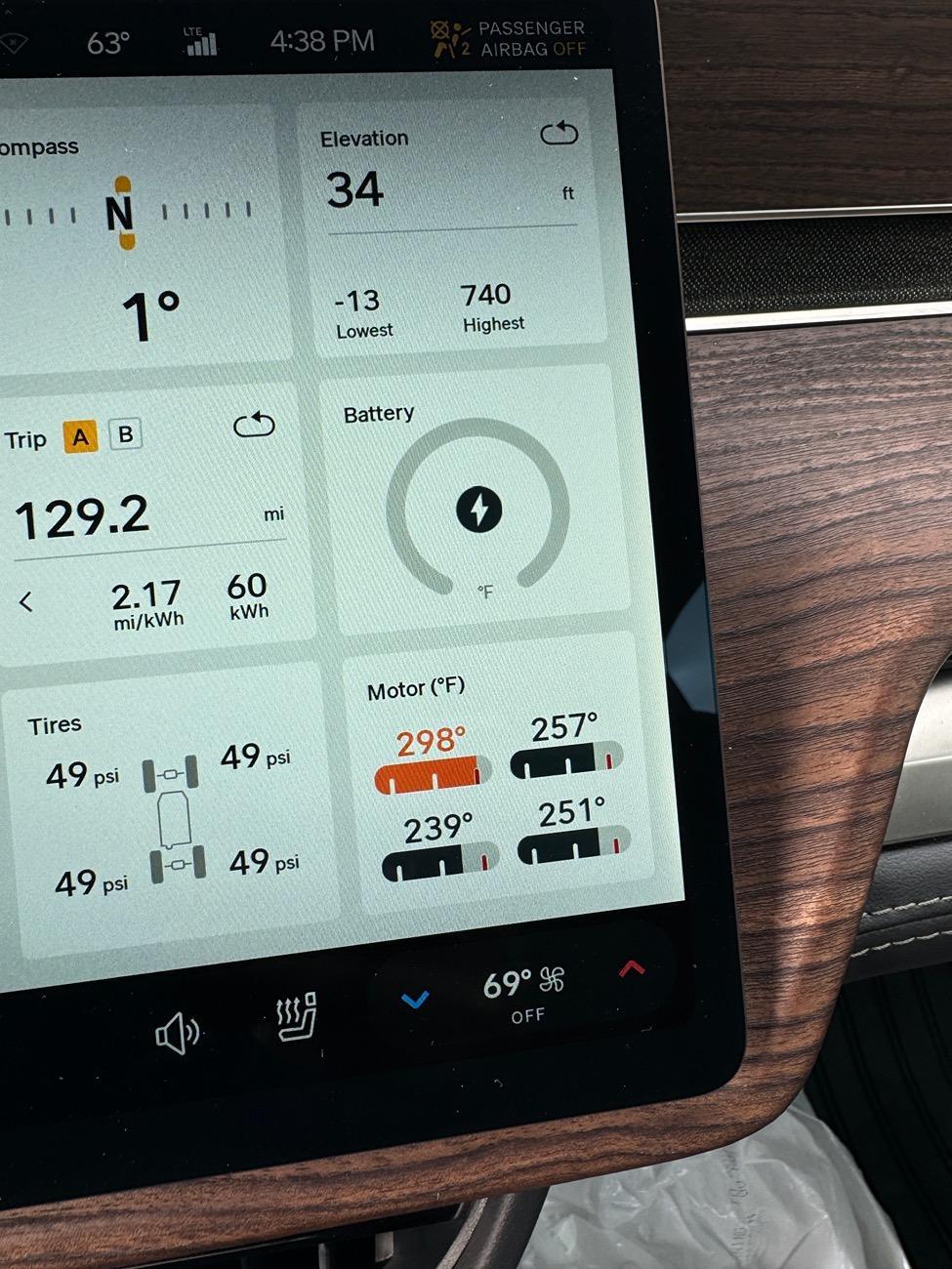 Rivian R1T R1S Motor Heat while DC FAST CHARGING IMG_1493
