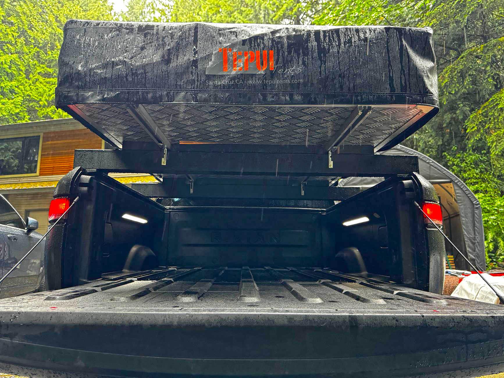 Rivian R1T R1S First camping trip with Tepui Kukenam XL Ruggedized SKY 4 Tent on R1T IMG_1817