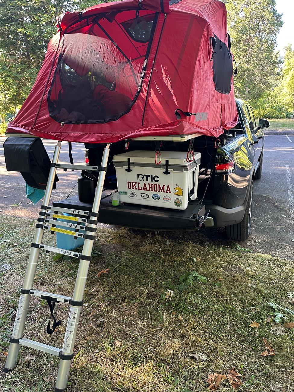 Rivian R1T R1S First camping trip with Tepui Kukenam XL Ruggedized SKY 4 Tent on R1T IMG_0722