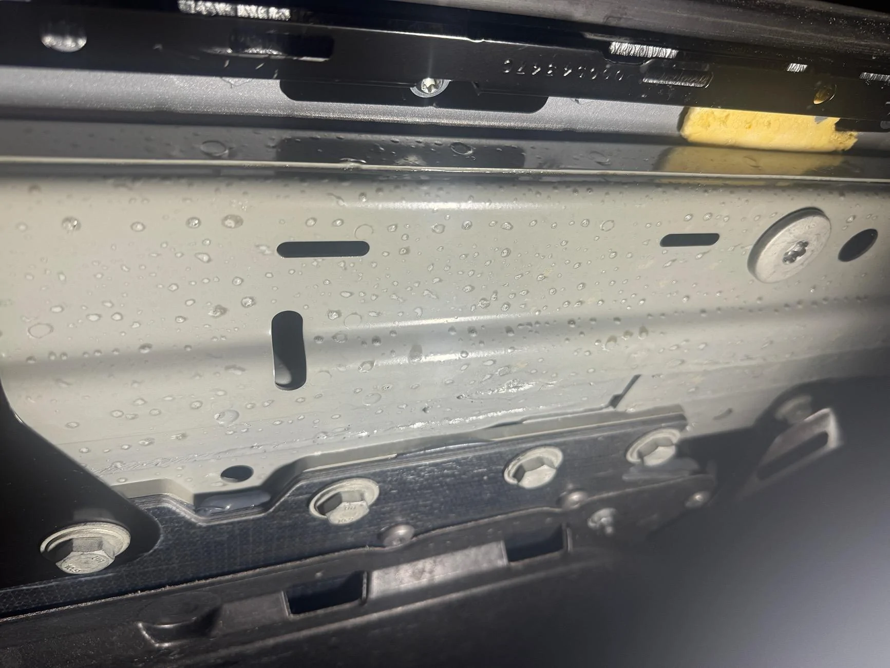 Rivian R1T R1S R1T Frame Paint Issue IMG_2138