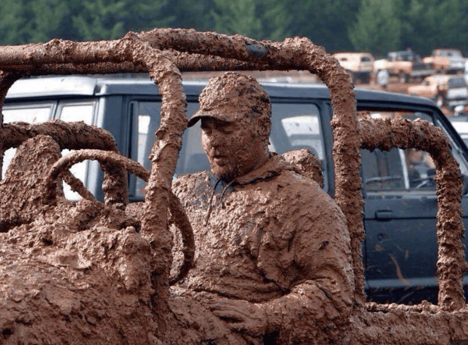 Rivian R1T R1S Stuck in mud! Help pull me out -- ideas or assistance in Saugerties/Woodstock/Catskills NY area? 1724673941881-i2