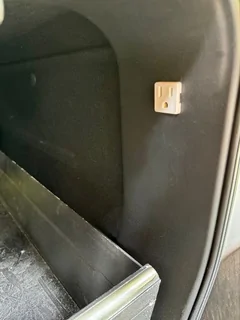 Rivian R1T R1S Added 110v outlet on passenger side of R1T gear tunnel Micro 3