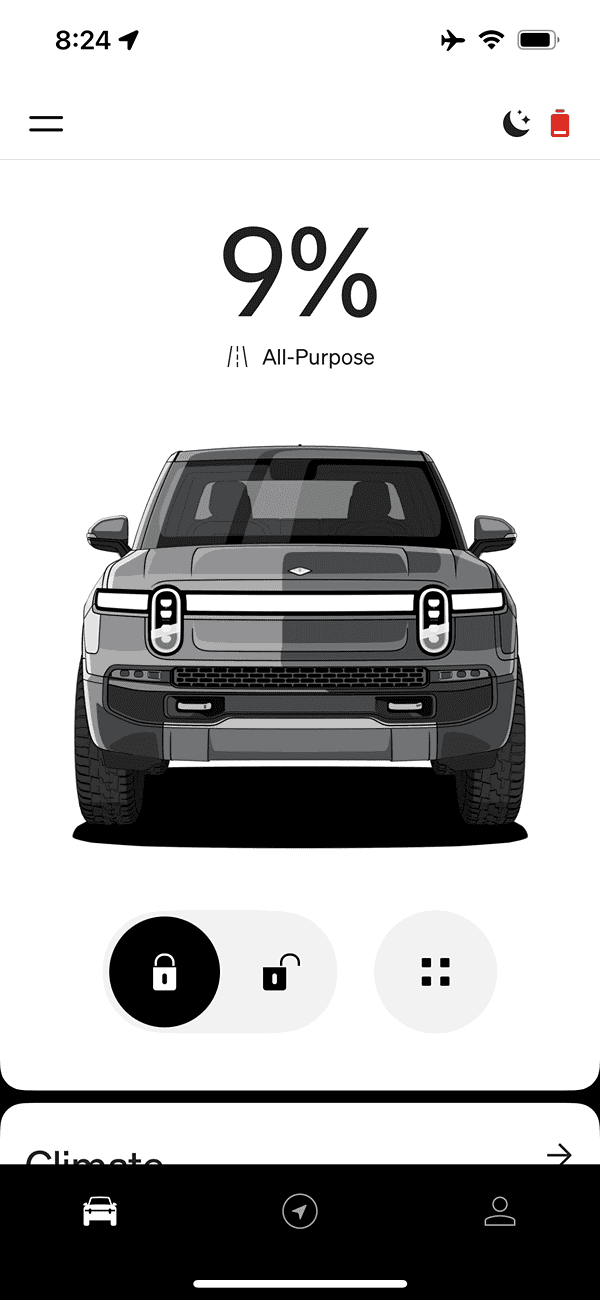 Rivian R1T R1S Hit right in the charge port IMG_2955
