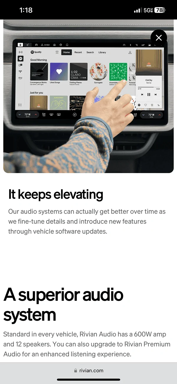 Rivian R1T R1S Gen 2 Premium Sound EQ - Post Your Settings IMG_0901