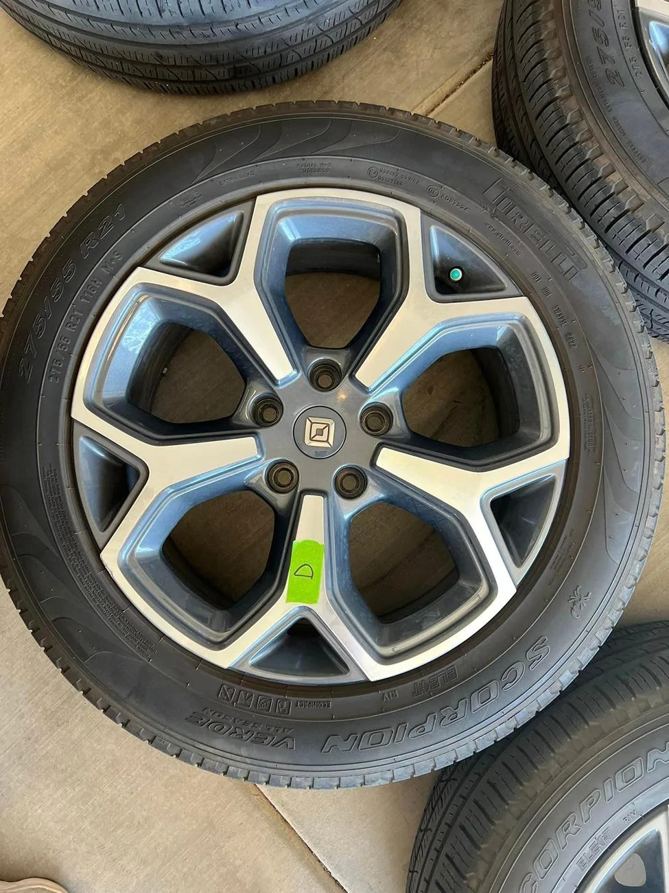Rivian R1T R1S 21" Rivian Wheel/Tire with TPMS for Spares 457012860_10118719808964590_5560187055614159141_n