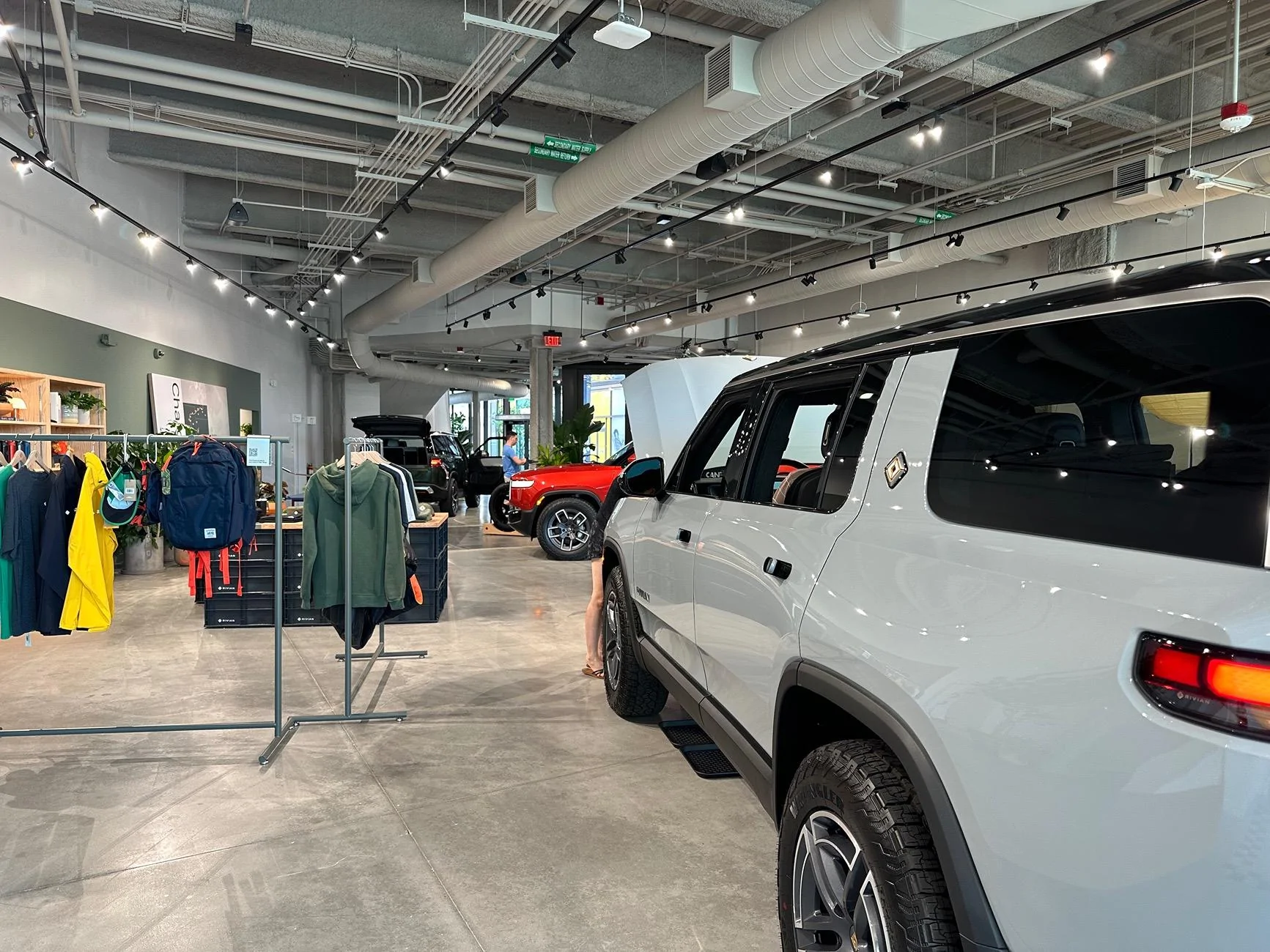 Rivian R1T R1S New Rivian Space opens in Back Bay, Boston IMG_0168