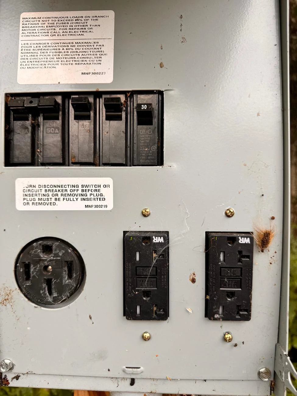 Rivian R1T R1S Plugging into "shore power"? IMG_0100