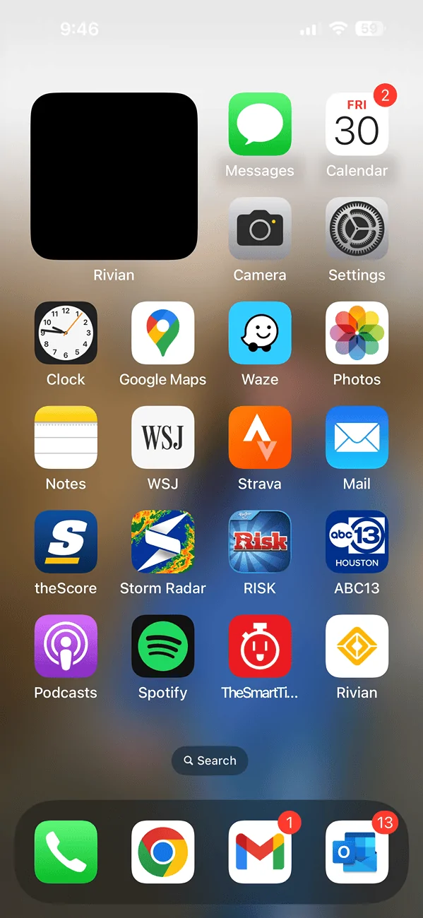 Rivian R1T R1S New IOS Mobile App IMG_8209