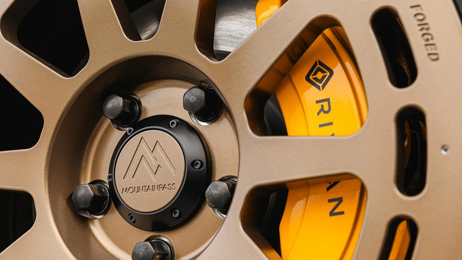 Rivian R1T R1S **NEW** MPP "Mega Terra" Forged Wheels MPP-Mega-Terra-Installed-Rivian-Calipers