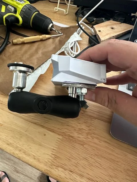 Rivian R1T R1S Starlink Mini Custom Mount IMG_1749