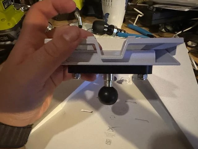 Rivian R1T R1S Starlink Mini Custom Mount IMG_1753
