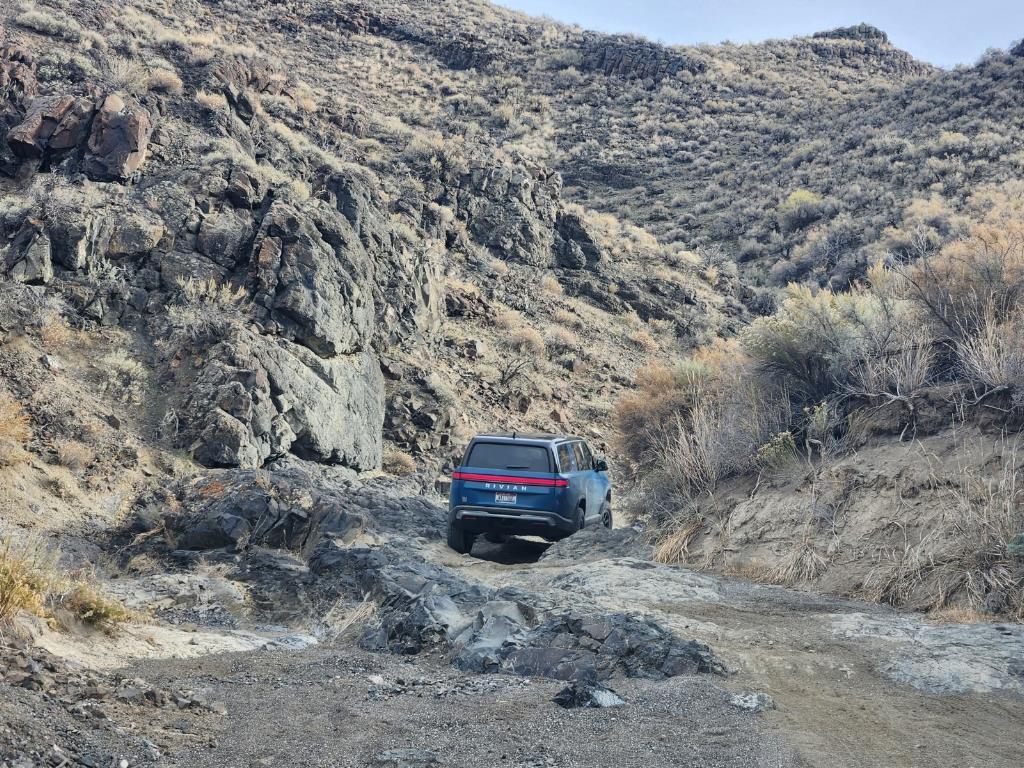 Rivian R1T R1S On track to get 50-60k+ miles tread life from Falken Wildpeak A/T3W tires! Resized_Resized_20231111_150426