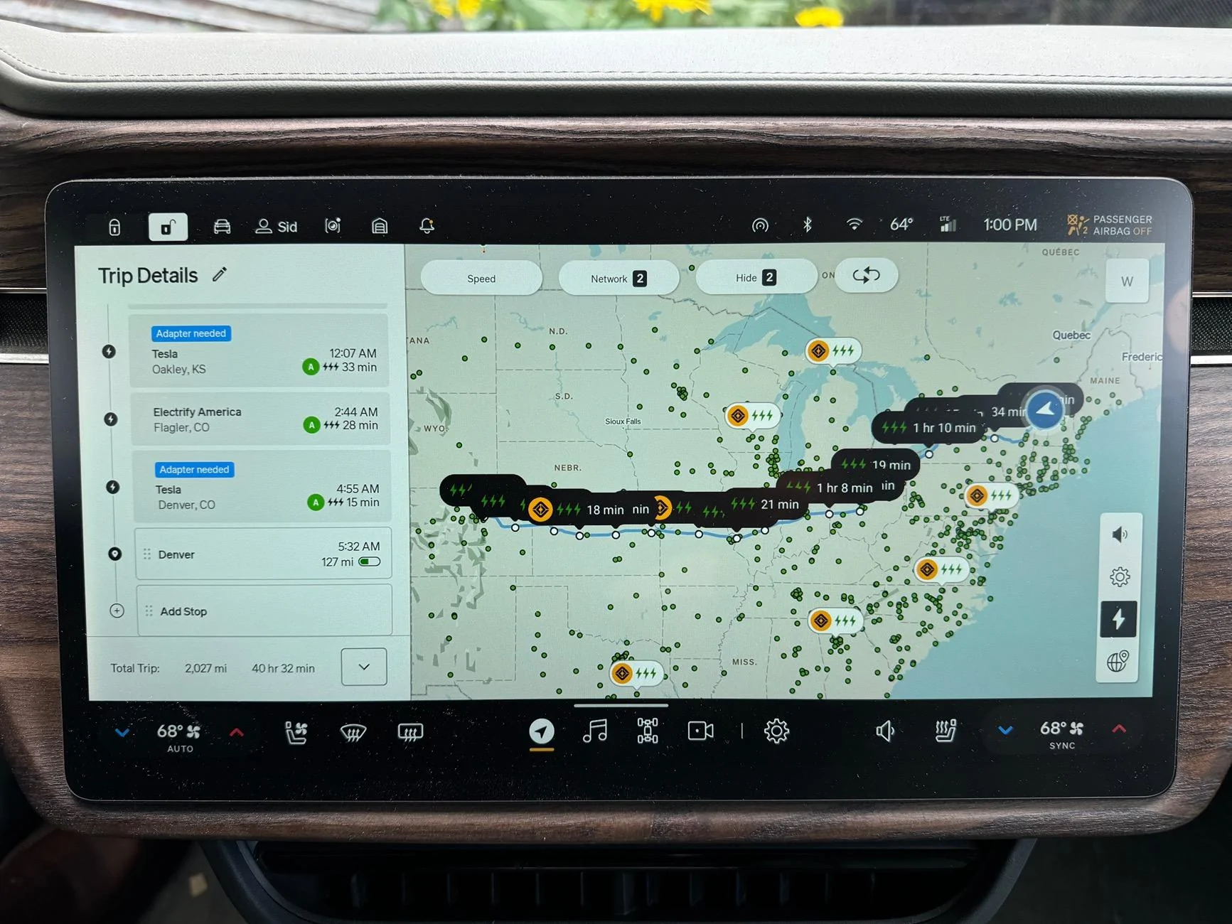 Rivian R1T R1S Solved (post #14): Superchargers not Included in Trip Navigation IMG_2331