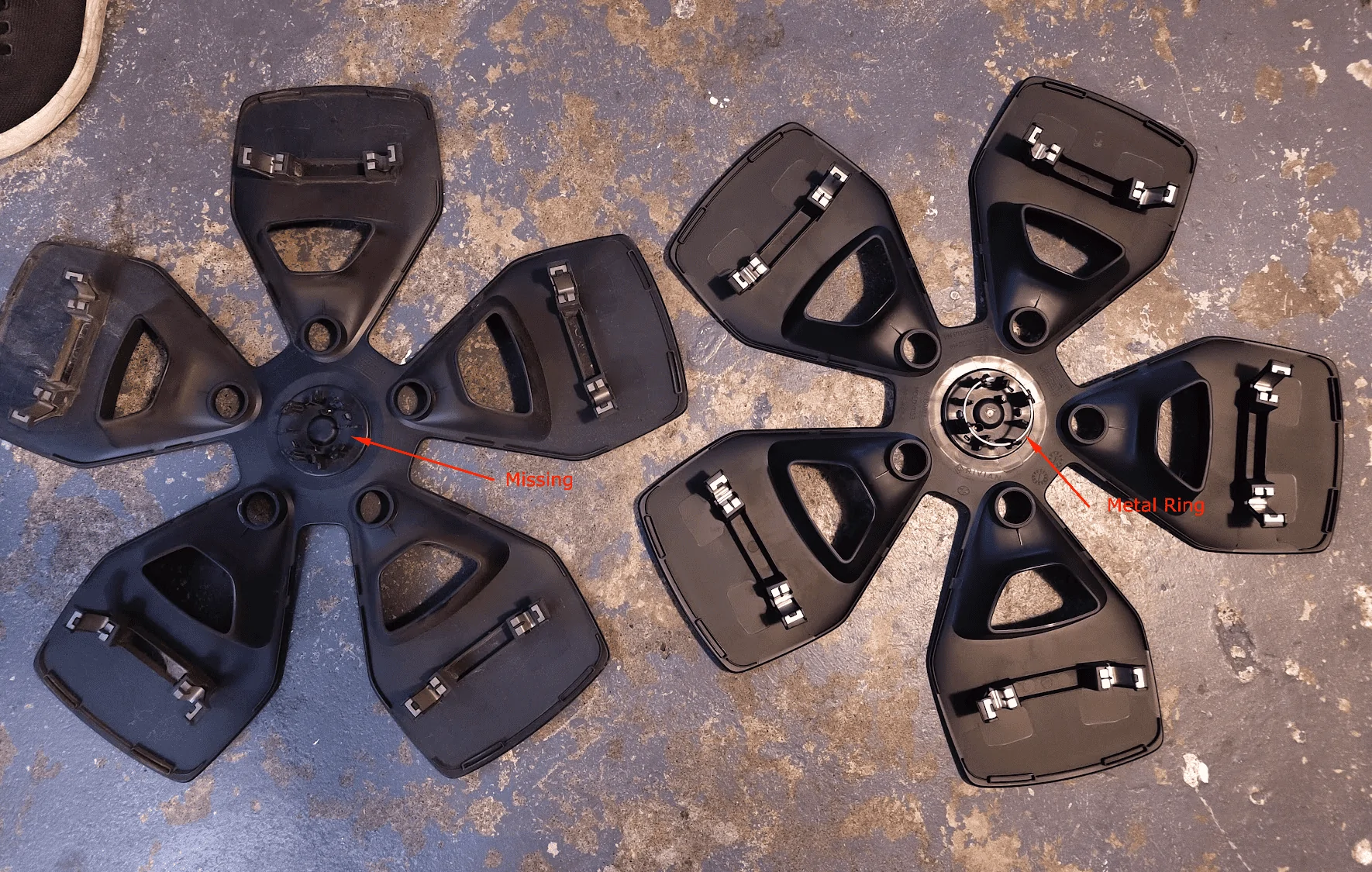 Tire Anti Rotation Rings PSA: make sure discount tire does not loose the aero wheel cover metal ...