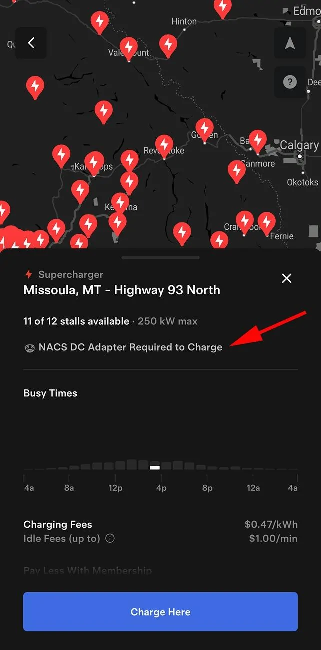 Rivian R1T R1S Tesla chargers and everyone else Screenshot_20240902_142152_Tesla