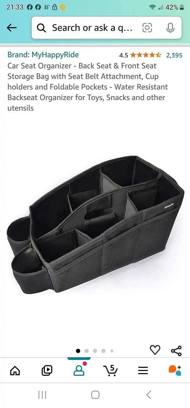 Rivian R1T R1S Bag for Lower Center Console Screenshot_20240902_213335_Amazon Shopping