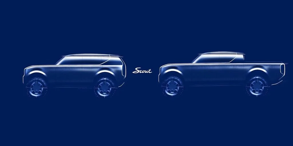 Rivian R1T R1S VW Scout Announced October 24th Volkswagen-electric-pickup-Scout