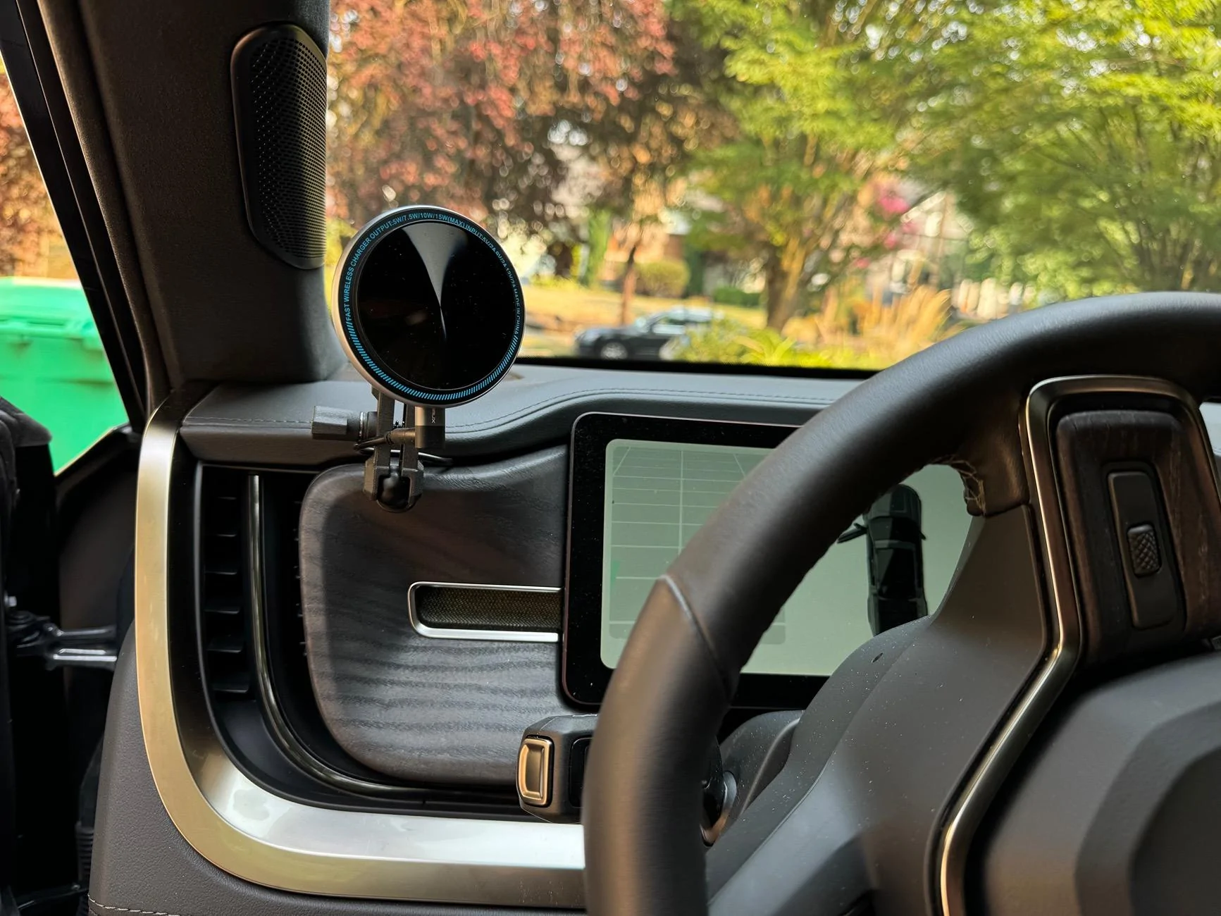 Rivian R1T R1S EV Sportline Dashboard Phone Mount with MagSafe Charger: Installation, Mods, and Review 1