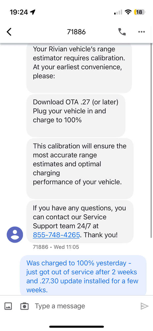 Rivian R1T R1S NMC or LFP Battery? on Opal's documentation IMG_0948